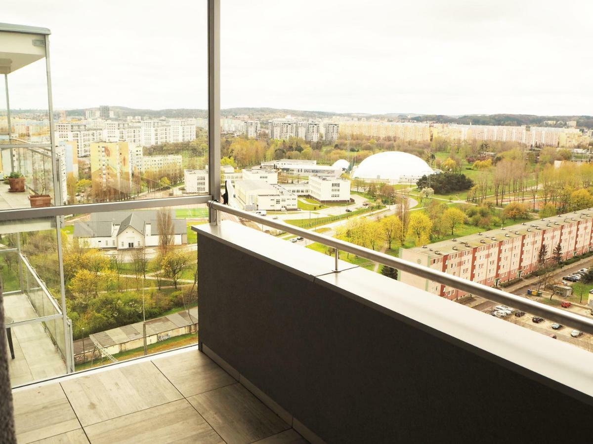 Апартаменты Apartament Widok Гданьск Экстерьер фото