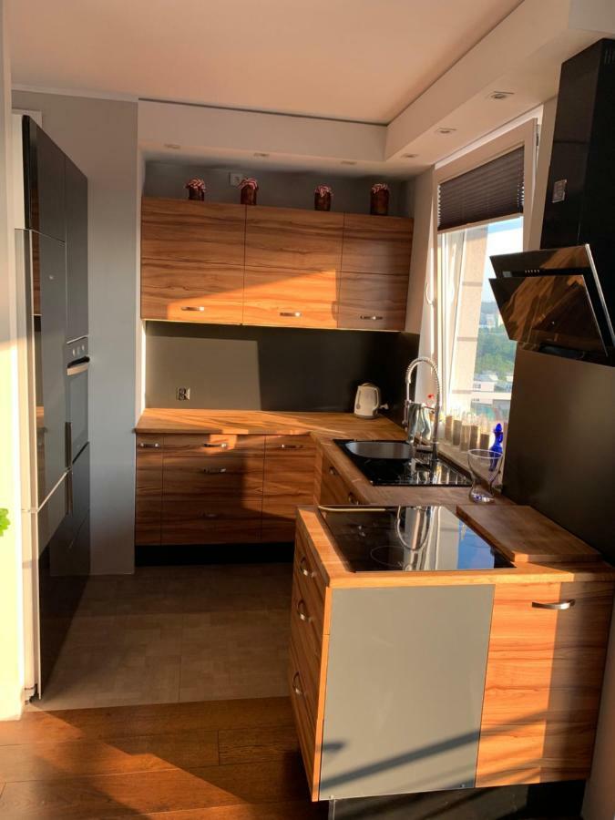Апартаменты Apartament Widok Гданьск Экстерьер фото