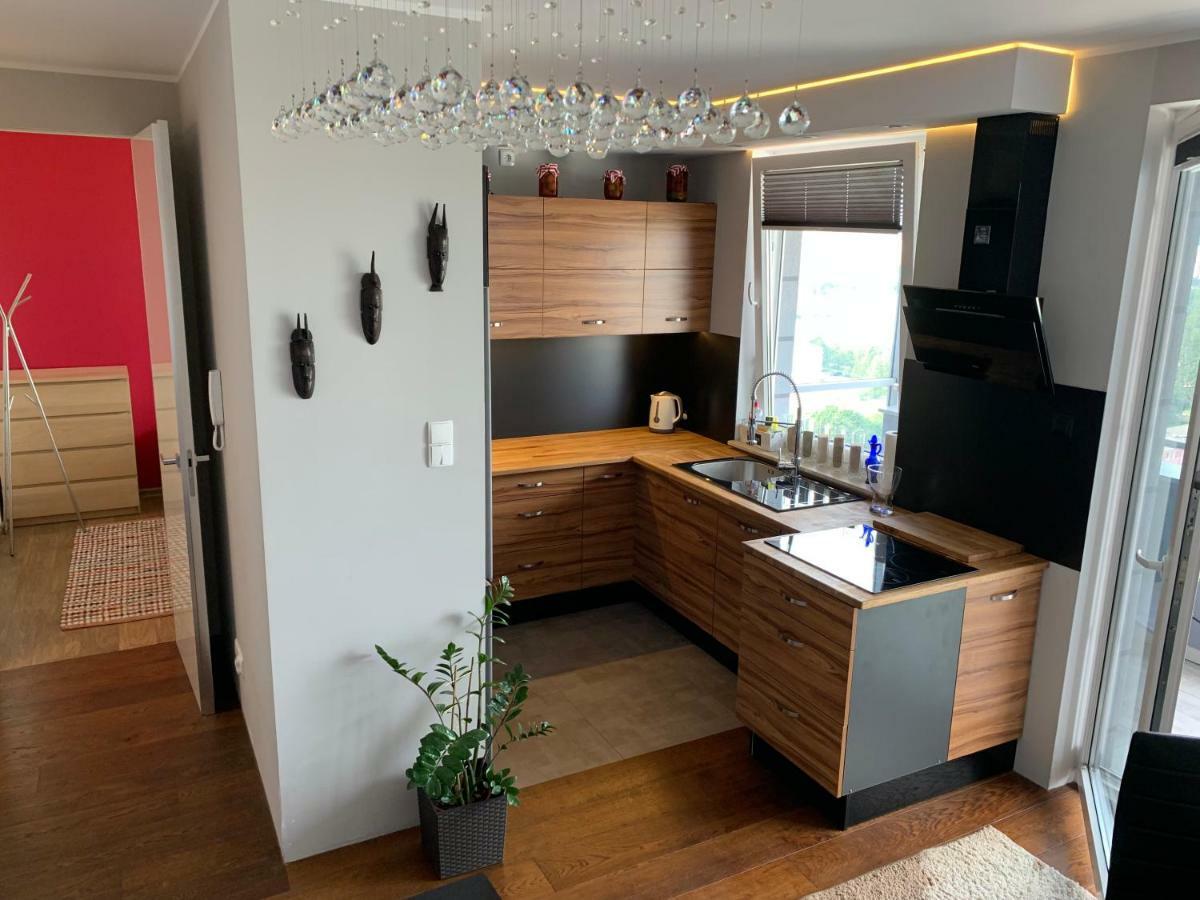 Апартаменты Apartament Widok Гданьск Экстерьер фото
